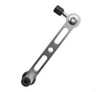 Braccio di estensione per esca da pesca, 14 x 3,2 x 2,4 cm, braccio di montaggio in lega per scatola di attrezzature, posizionamento regolabile, finitura liscia, pescatori e pescatori da riva (manico