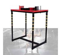 Braccio di Ferro Professionale Tavolo Arm Wrestling Standard Battaglia Tavolo Adatto per La Casa Palestra Spettacolo Competizioni(Red)