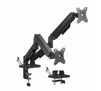 Braccio di montaggio per doppio schermo da tavolo Gembird 17 Full Motion