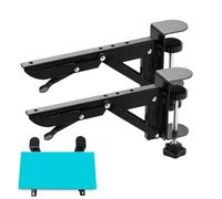 Braccio di prolunga da scrivania - Supporto di prolunga per desktop no-punch, braccio per monitor da scrivania, supporto per monitor regolabile, estensione per montaggio da tavolo, per casa, Arbei