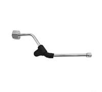 Braccio di ricambio per macchina da caffè espresso in acciaio inox con diametro di 6 mm e attacco da 1/4", compatibile con caffettiera Mo (1 foro)