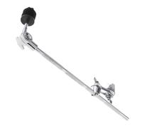 Braccio di ricambio per piatti da batteria, con morsetti, facile da installare, in metallo, lunghezza 45 cm