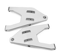 Braccio di sospensione anteriore inferiore in lega di alluminio RC parti di aggiornamento per 1/10 UD1002 UD1002SE SG1002 Breve Course Truck Off-Road RC Car (Argento)