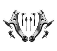 Braccio di sospensione dell'auto 8 pezzi di bracci controllo, giunti sferici, barre esterne, tiranti della barra stabilizzatrice per Toyota Camry Avalon 2005-2012
