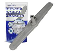 Braccio di Spruzzo Inferiore per Lavastoviglie con Codice Originale 1515200100 1515200200 per Beko per Blomberg C00312999 per Indesit 481236068823 per Whirlpool - Garanzia di 10 Anni - MONTERAL