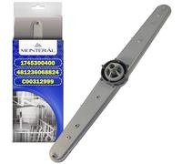 Braccio di Spruzzo Superiore per Lavastoviglie Ha il Codice Originale 1745300400 per Beko 481236068824 C00912514 per Whirlpool per Indesit per Ariston - Garanzia di 10 Anni - MONTERAL