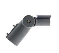 Braccio di supporto a snodo per lampione 24cm Grigio M LEDME