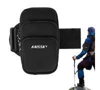 Braccio di supporto per telefono da corsa, braccio per telefono cellulare di grande capacità, per corsa, per telefono cellulare, multifunzione, custodia per cellulare