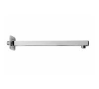 Braccio doccia 35 cm dritto squadrato Top Line Metaform in acciaio Inox