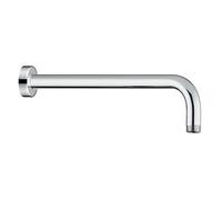 inbagno Braccio doccia a parete Tondo - Acciaio cromato, attacco universale G ½" - Lungo 40 cm