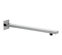 Braccio doccia alto design quadro piatto cm 30