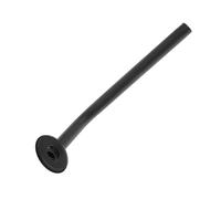 Braccio Doccia in Acciaio Inox Nero per Soffione, Estensione | Box Doccia e Case Datate, Resiste a Graffi e Ruggine, Mantiene L'estensione Perfettamente Orizzontale