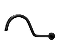 Braccio doccia moderno a forma di S alto braccio doccia moderno a forma di S semplice installazione per installazioni e facile pulizia Aggiornamenti del bagno di lusso