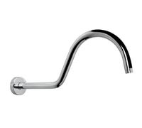 Braccio doccia moderno a forma di S alto braccio doccia moderno a forma di S semplice installazione per installazioni e facile pulizia miglioramento del bagno di casa