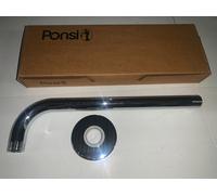 Braccio Doccia Ottone Cromato Cm 25 Ponsi Bnbracbr25
