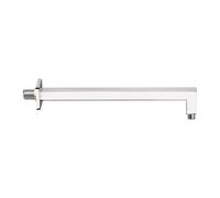 Braccio doccia quadrato pesante cromo lucido cm 30