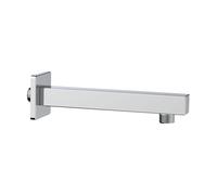 Braccio doccia quadro 20 cm Cromo