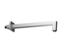 Braccio doccia quadro misura 40 ottone cromato