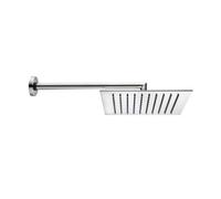 BRACCIO DOCCIA TETIS CON SOFFIONE QUADRO Cromo cm 30x30 Area Doccia Bossini
