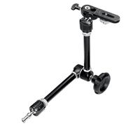 Manfrotto 244 Braccio Magic Arm a Frizione Variabile con Staffa (Nero) per Fotografi e Videografi