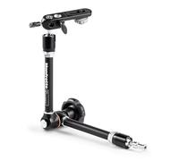 Manfrotto 244 Braccio Magic Arm a Frizione Variabile con Staffa (Nero) per Fotografi e Videografi