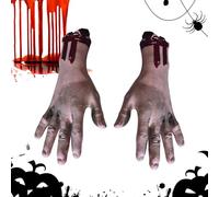 Braccio finto - Decorazioni di Halloween I Haunted House Decorazioni per cadaveri, mani finte, decorazioni spaventose, oggetti di scena di Halloween per tavoli, armadi, letti, pareti, porte, finestre.