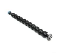 Braccio flessibile regolabile 46810 con testa a sfera e slitta per montaggio telecamera subacquea e collegamento supplementare per illuminazione (10 giunti)
