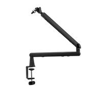 Braccio for microfono da studio a basso profilo in alluminio, supporto for microfono regolabile con rotazione di 360° con gestione dei cavi(No Heightened Pole)