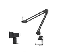 Braccio For Microfono Pieghevole A Basso Profilo, Braccio Di Sospensione Con Carico Massimo Di 2 Kg, Supporto For Microfono Con Braccio Da Tavolo For La Registrazione In Streaming Di Giochi Podcast (