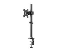 Braccio for monitor, Doppio sovrapposto, Verticale/Orizzontale | Regolabile in altezza, Braccio articolato, Girevole, Montaggio a morsetto(Single monitor short arm pole 14-32 in 45 cm)