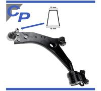 NTY Clothing Exchange Braccio anteriore per FORD Focus II DA / C-Max 18 mm cono sinistro
