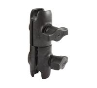DOPPIA ASTA PICCOLA RAM-MOUNT RAP-B-200-12U CON CORPO CENTRALE RUOTABILE A 360°