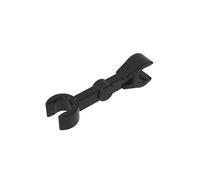 Braccio meccanico meccanico dritto [2 clip a 90°] 59230 4505757 6186622 GDS-998 50Pezzi compatibile con Lego Classic giocattolo massiccio MOC Colore: nero 26