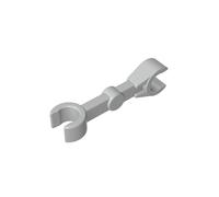Braccio meccanico meccanico dritto [2 clip a 90°] 59230 4505757 6186622 GDS-998 50Pezzi compatibile con Lego Classic giocattolo massiccio MOC Colore: grigio chiaro 194