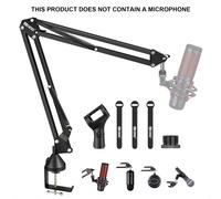 Braccio Microfono in Premium RODD AK-35 - Supporto da Scrivania con Connettore XLR per Blue Yeti, Snowball iCE, &