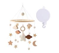 Braccio mobile per culla in legno, braccio mobile per culla gancio mobile per culla porta bambini culla regolabile angolo mobile supporto mobile per presepe mini culla braccio mobile baby campanelli a