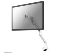 Braccio monitor Neomounts FPMA-D750WHITE2 bianco con molla a gas e regolazione ergonomica