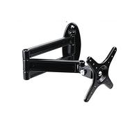 Braccio Monitor, Staffa a sbalzo for monitor da 14-24 pollici Supporto for computer LCD Supporto for TV a parete telescopico rotante universale Stabile e fermo(Noir)