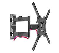 Braccio Monitor, Staffa oscillante for display sinistro e destro da appendere a parete for TV LCD da 32-55 pollici