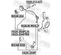 Puntone Anteriore Sinistra Adatto A per Mercedes-Benz OE: A2043308111 OE zu