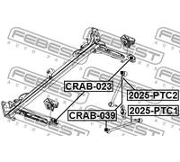 Braccio oscillante Assale posteriore Braccio trasversale oscillante 2025-PTC1