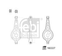 FEBI BILSTEIN 182227 Braccio oscillante, sospensione ruota