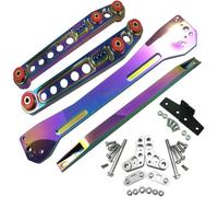 Braccio oscillante Braccio sospensione Adatto per Civic EK 96-00 Kit completo braccio di controllo inferiore con tirante del sottotelaio posteriore(LSR12-9600EK-Neo)