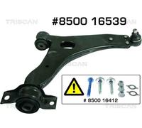 Braccio oscillante Braccio trasversale oscillante 8500 16539 TRISCAN per FORD