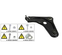 Triscan 8500 28552 Manubrio Sospensione Ruota per Peugeot 207 Citroën C3 III DS