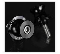Braccio oscillante Cursori Stand Moto PER BN125 2017-2023 6MM Supporto Per Bobine Forcellone Moto, Accessori, Vite Per Supporto Forcellone(6MM Black LOGO)