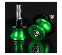 Braccio oscillante Cursori Stand Moto PER CAPONORD 2002-2025 6MM Supporti Per Forcellone Posteriore, Vite Per Supporto Forcellone(6MM Green NO LOGO)