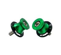Braccio oscillante Cursori Stand Moto Per HON@&DA CBR600R 954RR 250R 300R 500R 650R CBR600RR CBR1000RR Accessori Per Moto Vite M8 Per Supporto Slider Per Rocchetti Forcellone(Green (A))