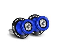 Braccio oscillante Cursori Stand Moto Per MT-07 FZ07 14-25 MT-09 SP 15-25 MT-10 16-25 Supporto Per Cavalletto Posteriore CNC Per Forcellone, Vite Di Protezione(MT-07 Blue)