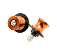 Braccio oscillante Cursori Stand Moto Per Suzuki V-Strom 250 1050 XT V Strom 650 VStrom 800DE DL650 DL1000 2023 2022 2021, Slider Per Forcellone Da 8 Mm, Vite Per Cavalletto Posteriore(No logo Orange)